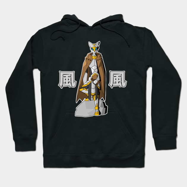 Wind knight Hoodie by Atzon